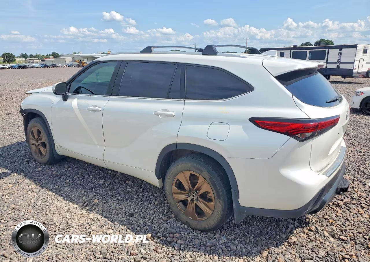 2022 Toyota Highlander Hybrid Bronze Edition VIN:5TDABRCH5NS554062 - 2