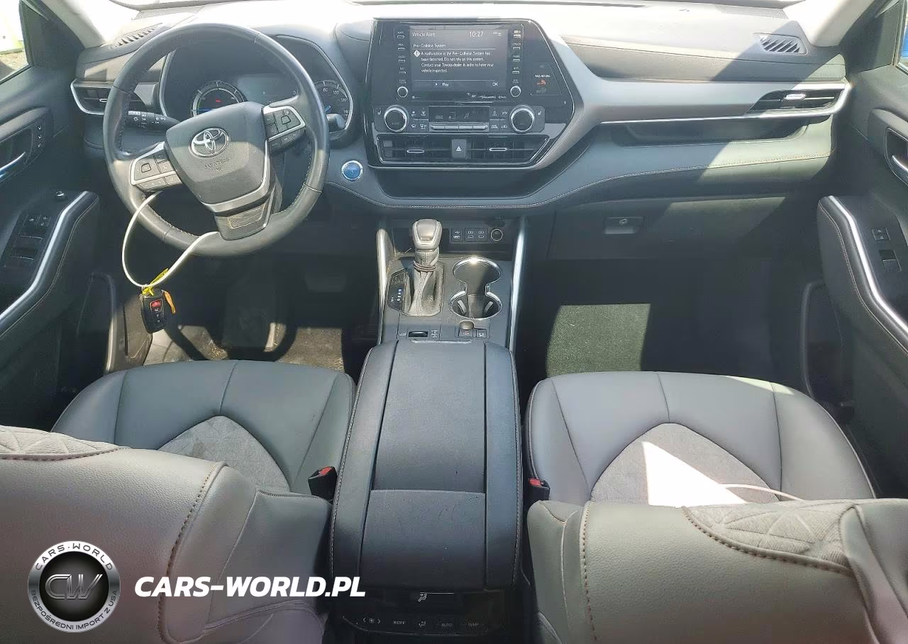 2022 Toyota Highlander Hybrid Bronze Edition VIN:5TDABRCH5NS554062 - 8