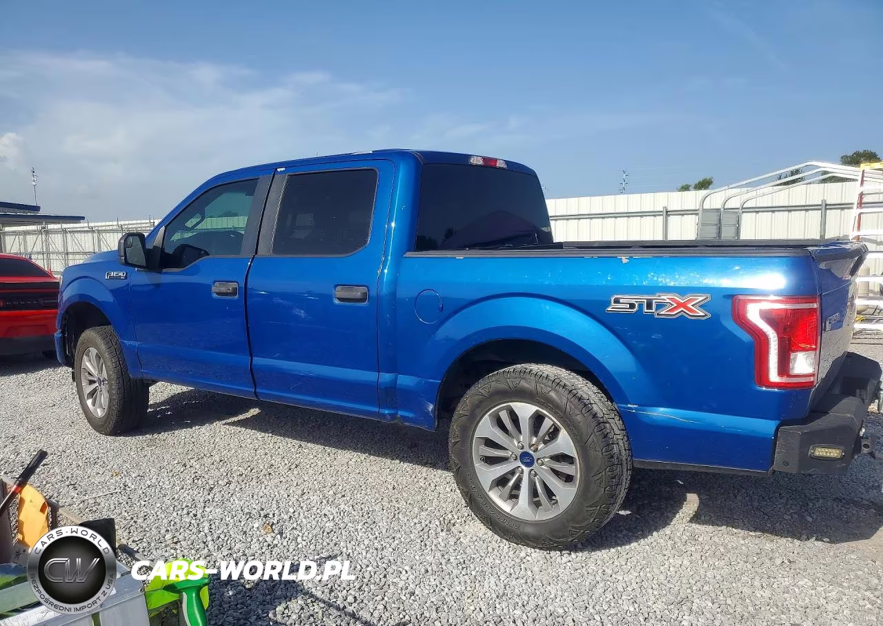 2017 Ford F150 Supercrew VIN:1FTEW1CF9HKC96288 - 2