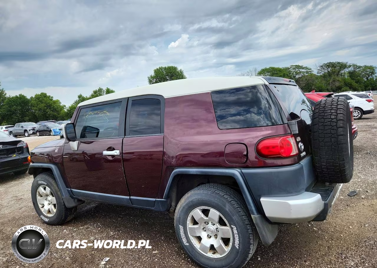 2007 Toyota Fj Cruiser Base VIN:JTEBU11F170098645 - 2