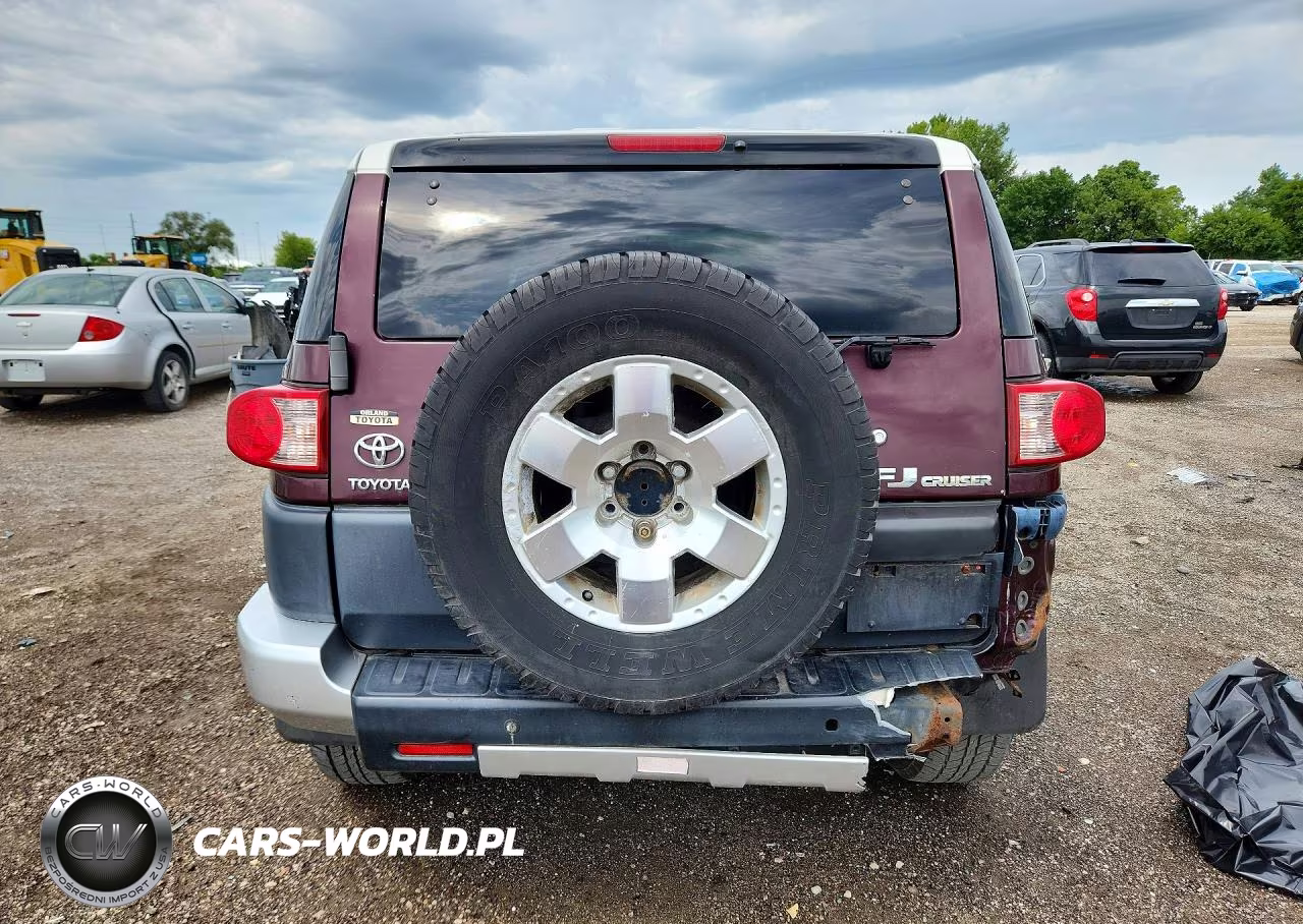 2007 Toyota Fj Cruiser Base VIN:JTEBU11F170098645 - 6