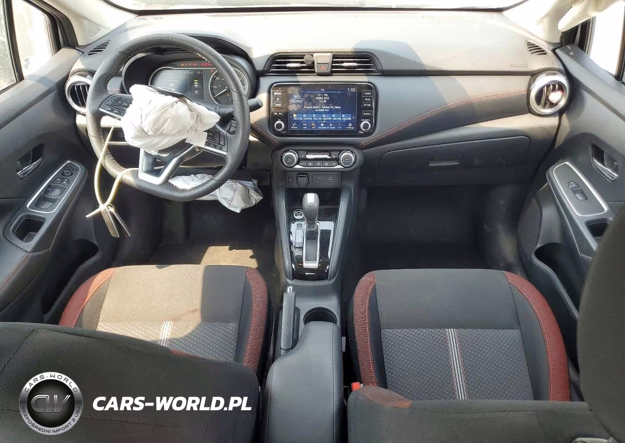 2025 Nissan Versa Sr VIN:3N1CN8FVXSL855555 - 8