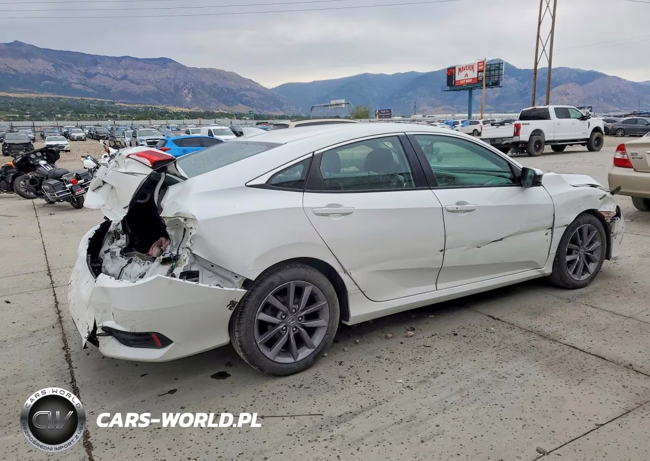 2020 Honda Civic Exl VIN:19XFC1F70LE009787 - 3