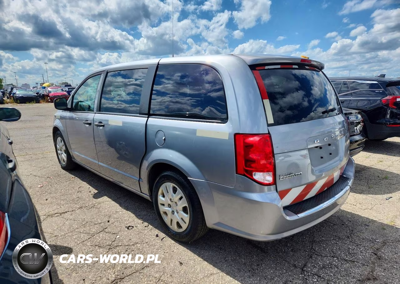 2019 Dodge Grand Caravan Se VIN:2C4RDGBG7KR596280 - 2