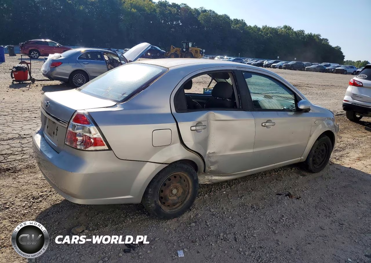 2008 Chevrolet Aveo Base VIN:KL1TD56648B003615 - 3