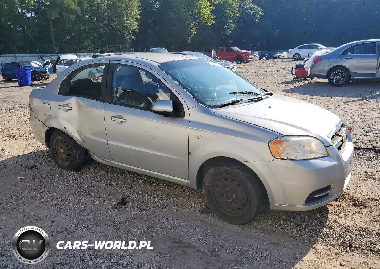 2008 Chevrolet Aveo Base VIN:KL1TD56648B003615 - 4