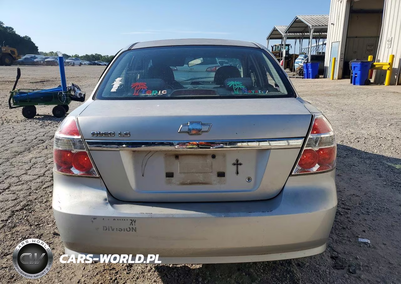 2008 Chevrolet Aveo Base VIN:KL1TD56648B003615 - 6