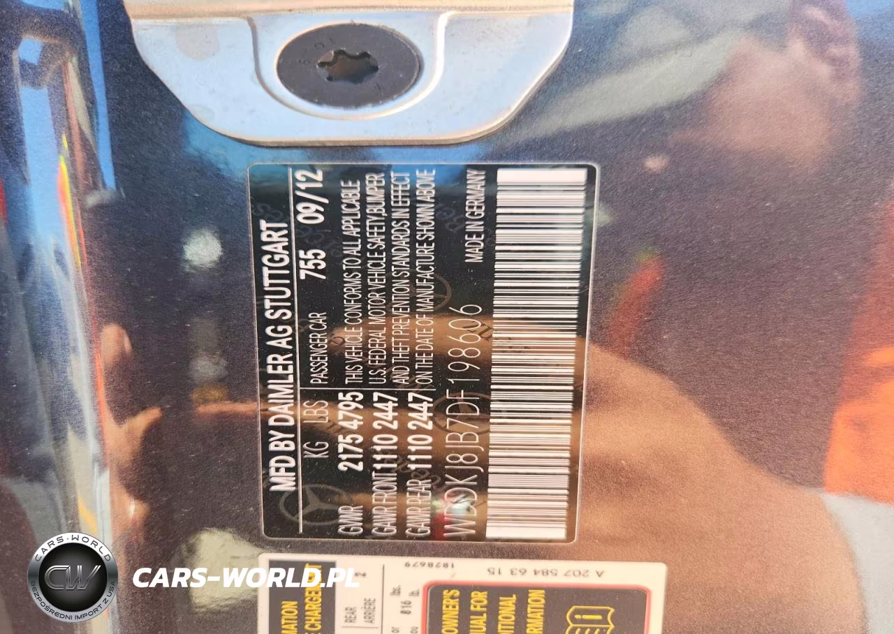 2013 Mercedes-Benz E 350 4Matic VIN:WDDKJ8JB7DF198606 - 12