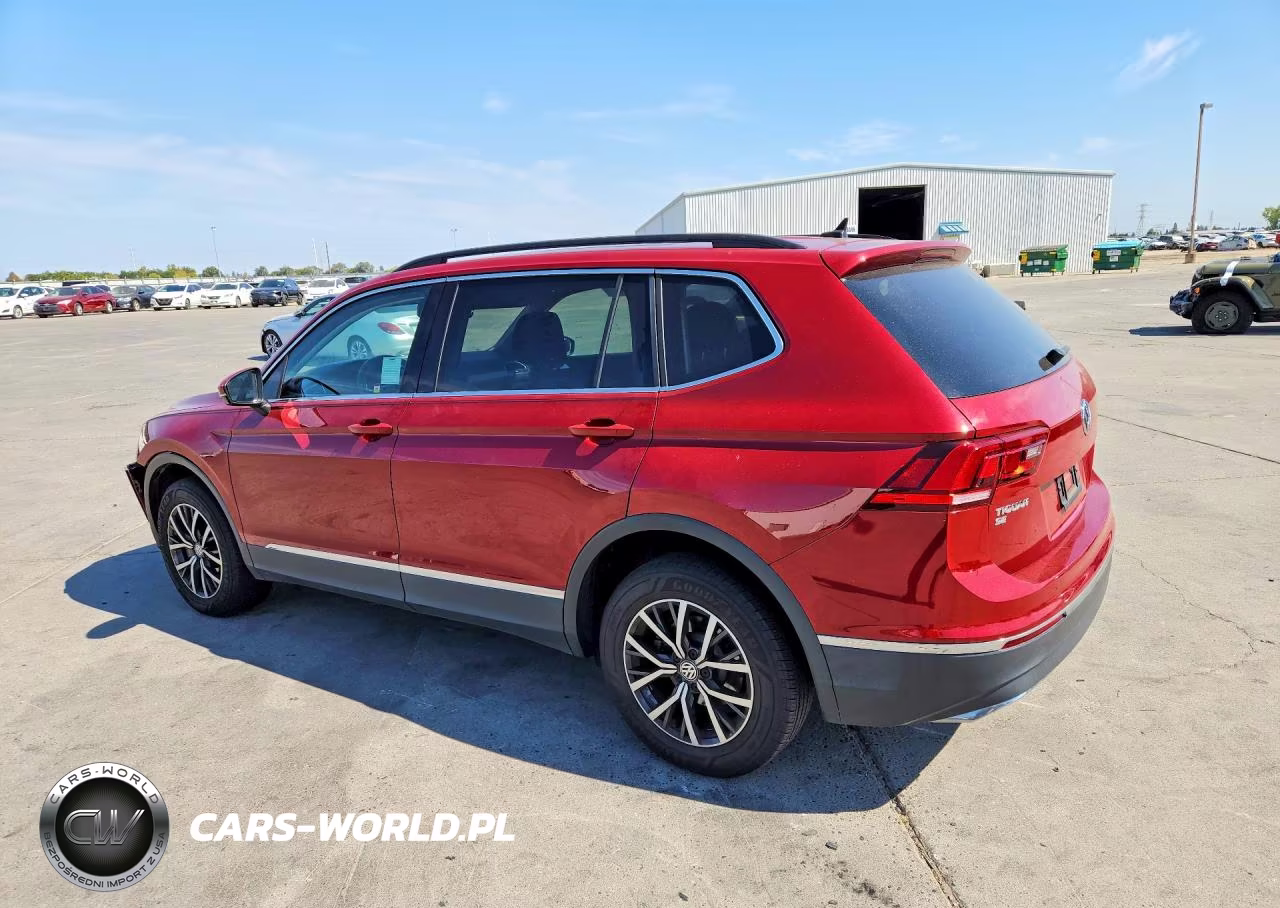2020 Volkswagen Tiguan Se VIN:3VV2B7AX7LM057810 - 2