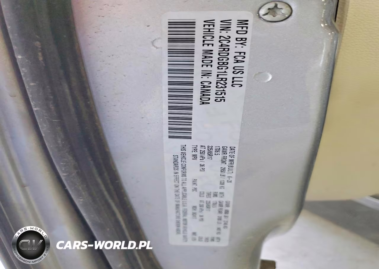 2020 Dodge Grand Caravan Se VIN:2C4RDGBG1LR231515 - 13