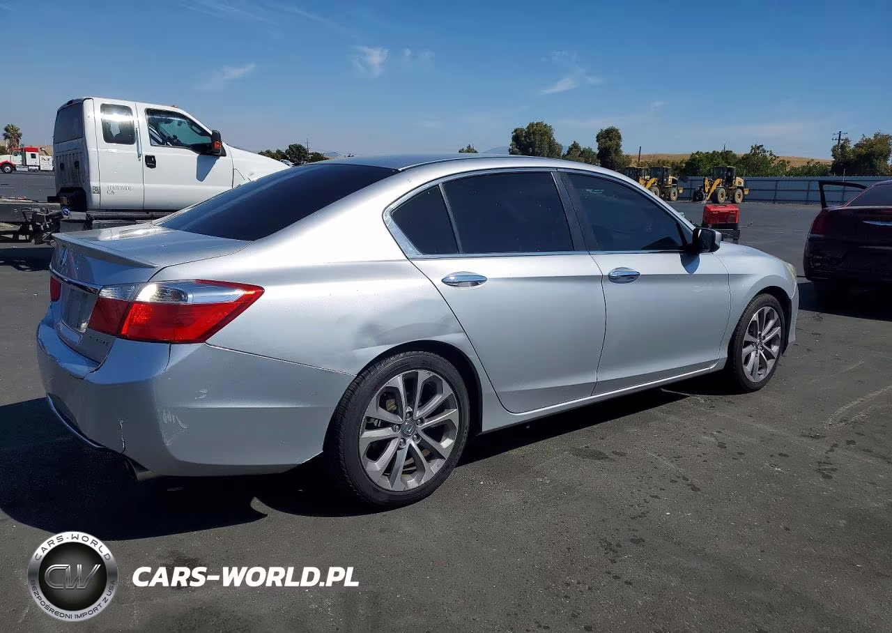 2013 Honda Accord Sport VIN:1HGCR2F54DA033067 - 3