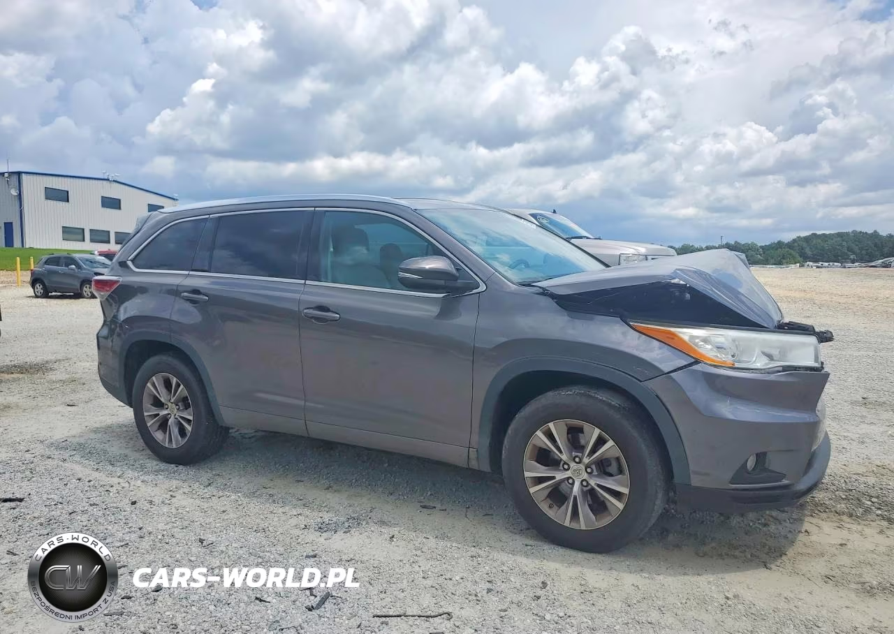 2014 Toyota Highlander Xle VIN:5TDKKRFH9ES022328 - 4