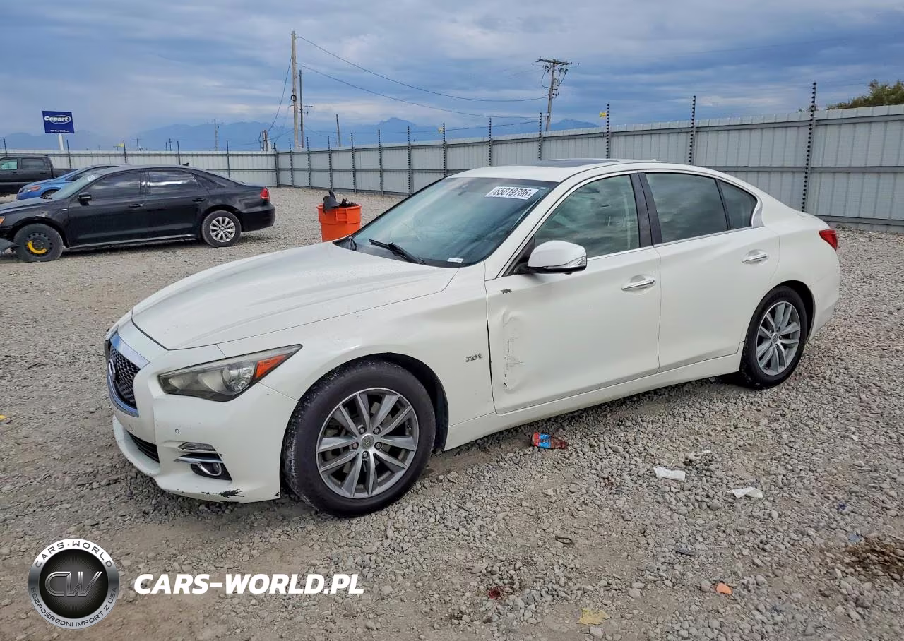 2016 Infiniti Q50 2.0T Premium VIN:JN1CV7AP4GM203577 - 1