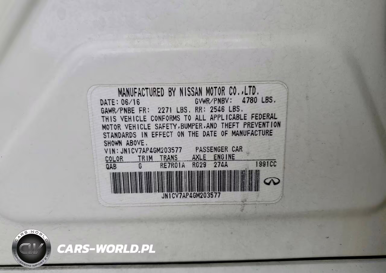 2016 Infiniti Q50 2.0T Premium VIN:JN1CV7AP4GM203577 - 12
