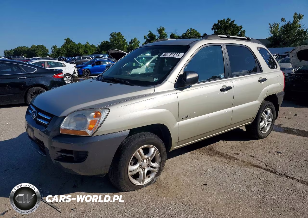 2007 Kia Sportage Lx VIN:KNDJE723977421156 - 1