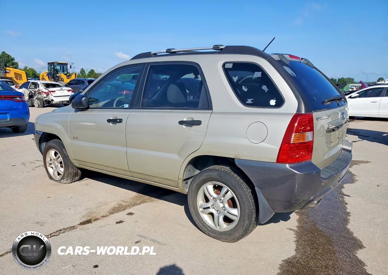 2007 Kia Sportage Lx VIN:KNDJE723977421156 - 2