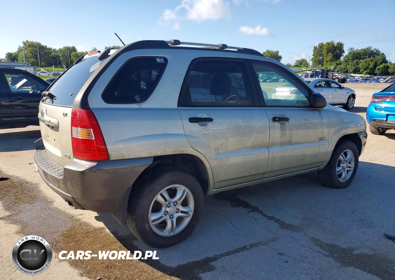 2007 Kia Sportage Lx VIN:KNDJE723977421156 - 3