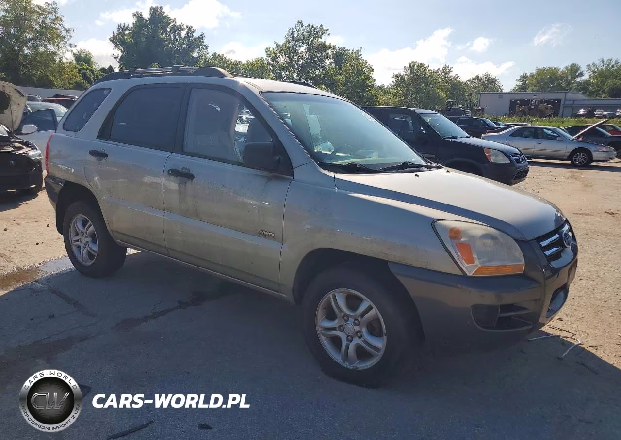 2007 Kia Sportage Lx VIN:KNDJE723977421156 - 4