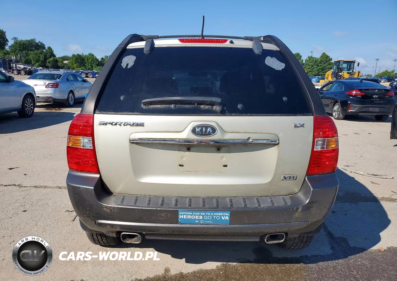 2007 Kia Sportage Lx VIN:KNDJE723977421156 - 6