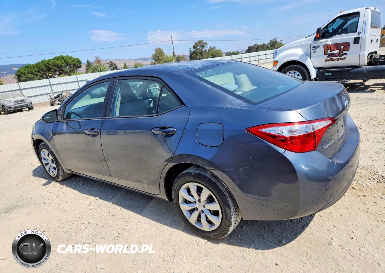 2016 Toyota Corolla Le VIN:5YFBURHE9GP471551 - 2