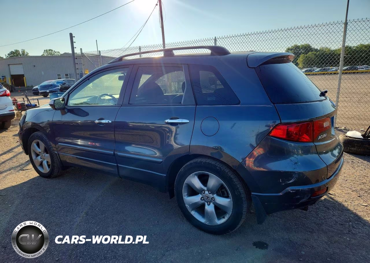 2007 Acura Rdx VIN:5J8TB18227A010084 - 2