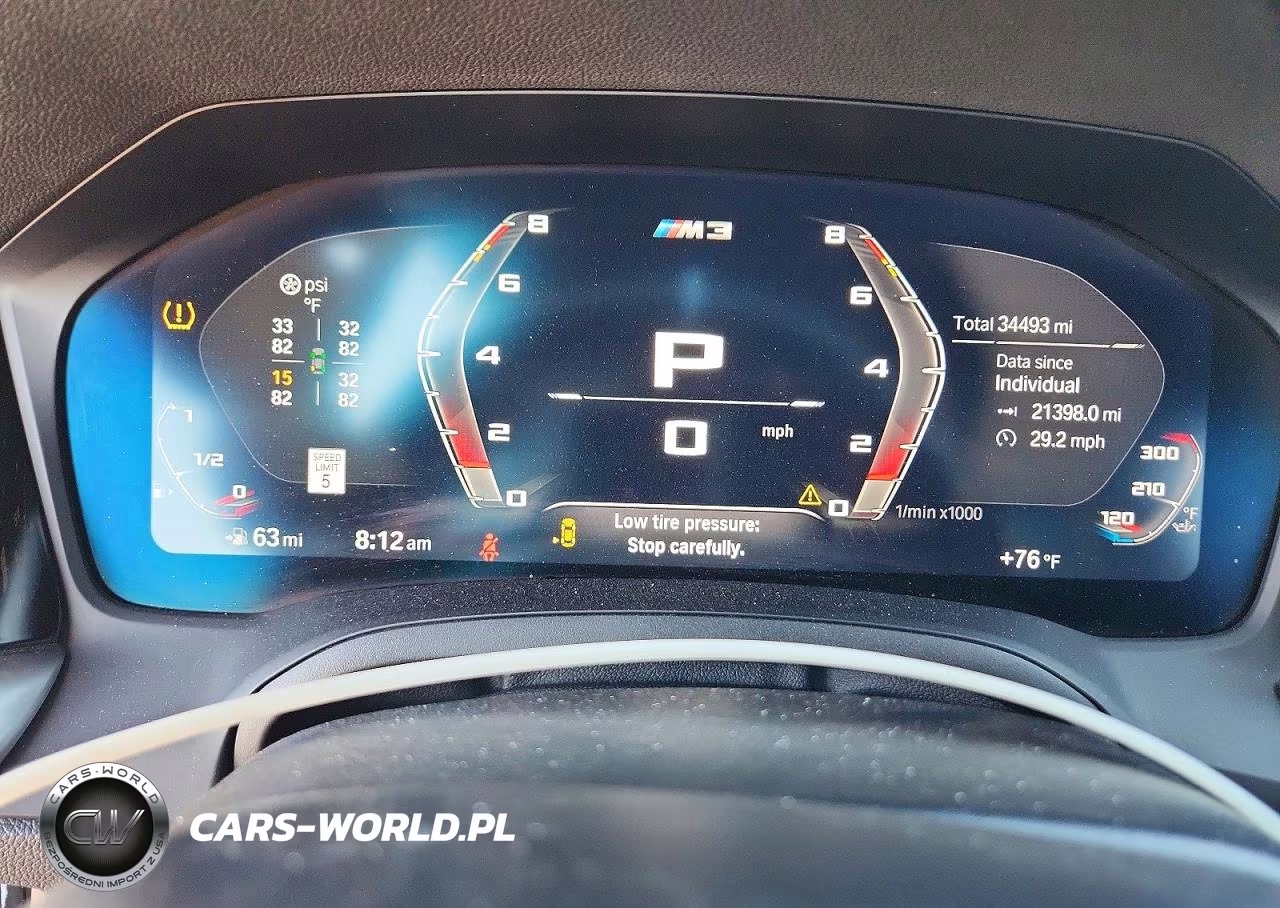 2021 BMW M3 Competition VIN:WBS33AY03MFL32847 - 9