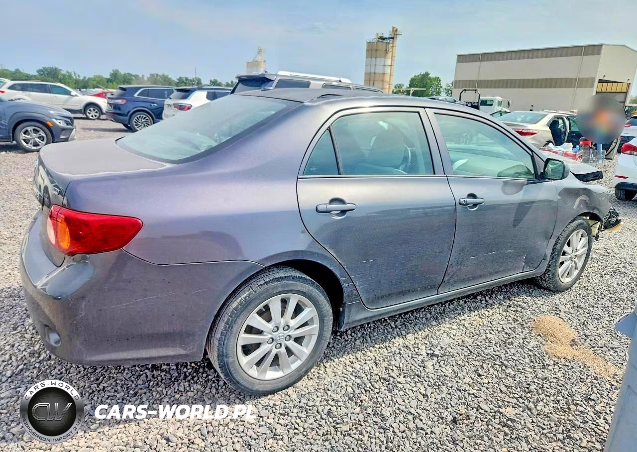 2009 Toyota Corolla Le VIN:2T1BU40E99C012490 - 3