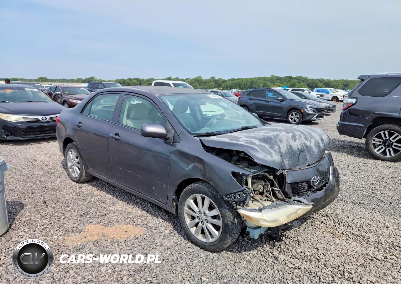 2009 Toyota Corolla Le VIN:2T1BU40E99C012490 - 4