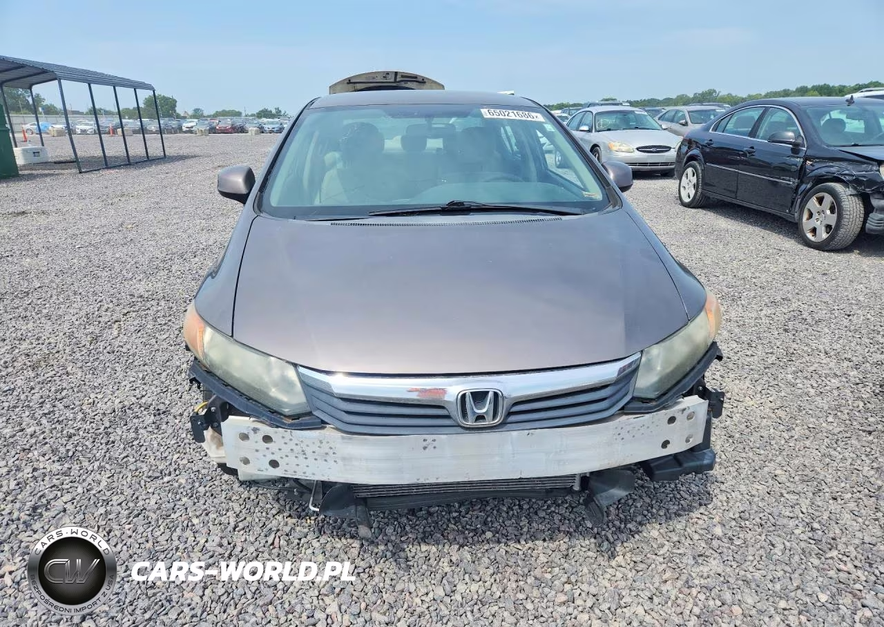 2012 Honda Civic Lx VIN:19XFB2F55CE088347 - 5