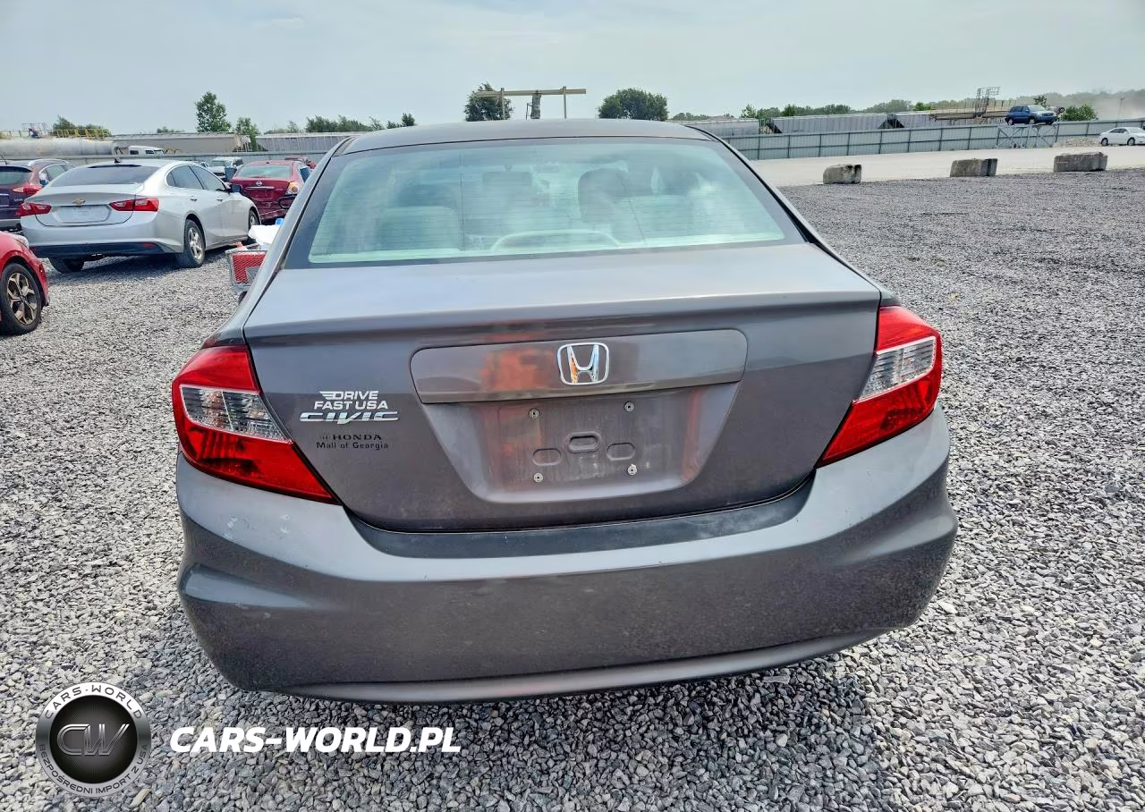 2012 Honda Civic Lx VIN:19XFB2F55CE088347 - 6