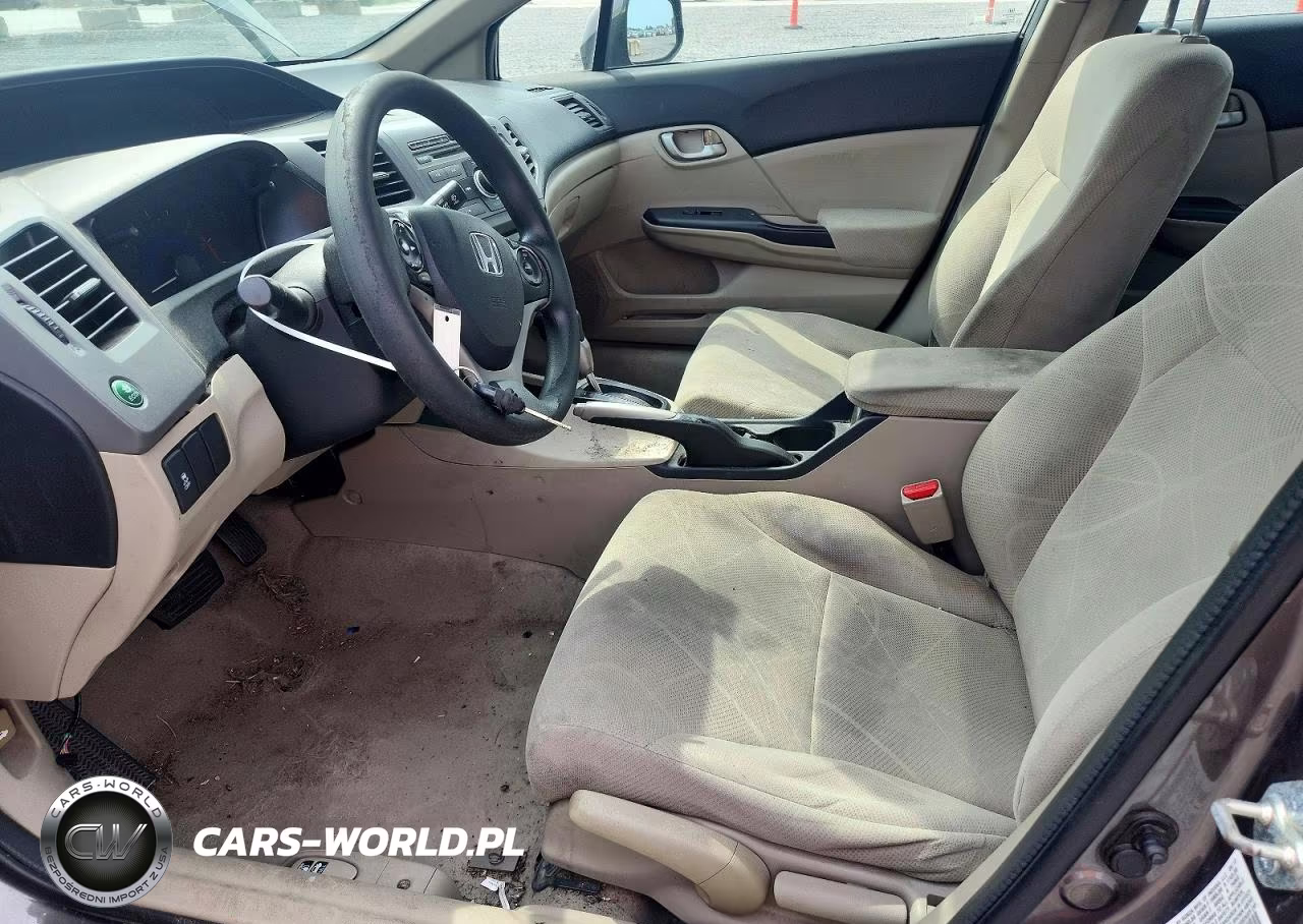 2012 Honda Civic Lx VIN:19XFB2F55CE088347 - 7