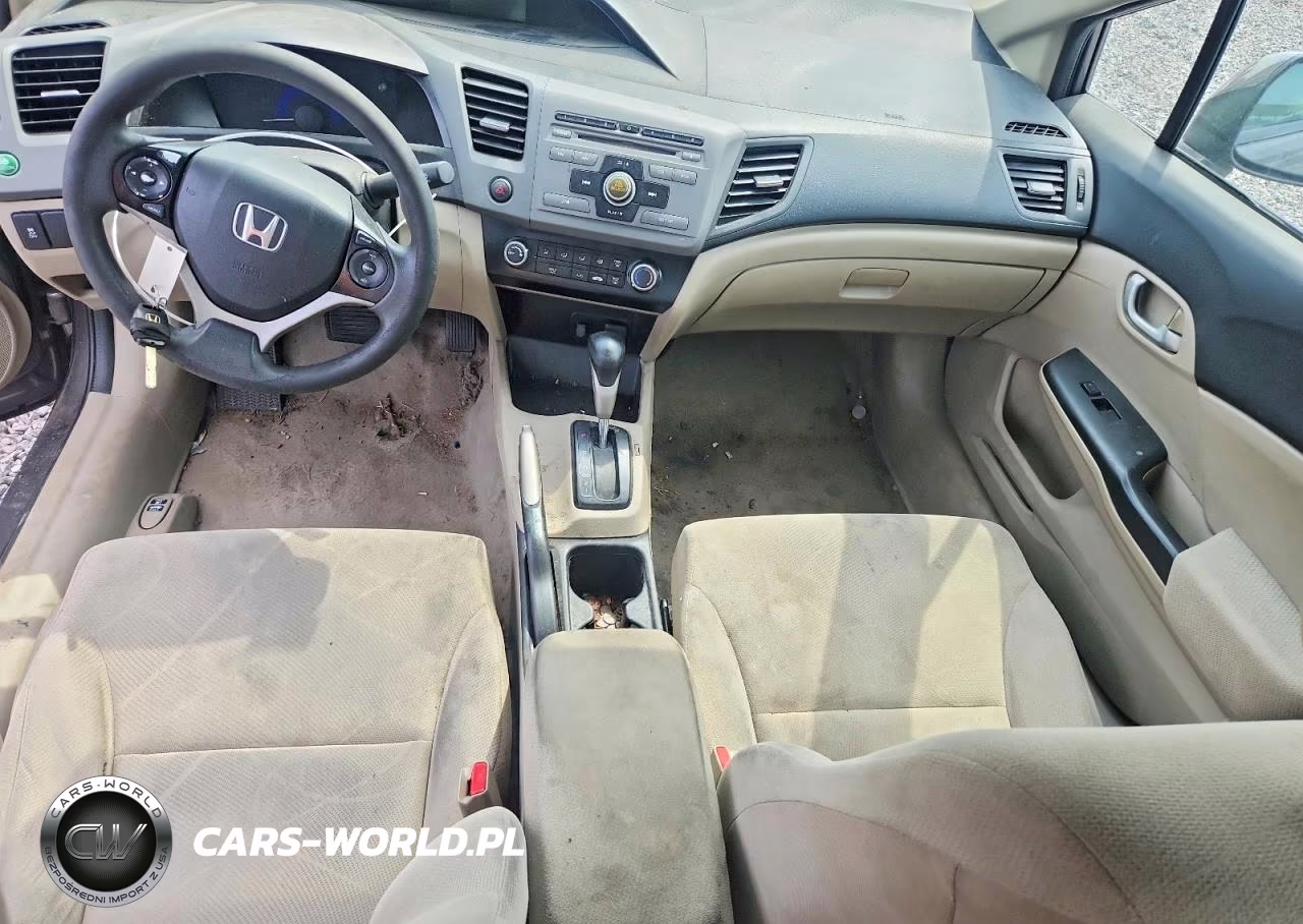 2012 Honda Civic Lx VIN:19XFB2F55CE088347 - 8