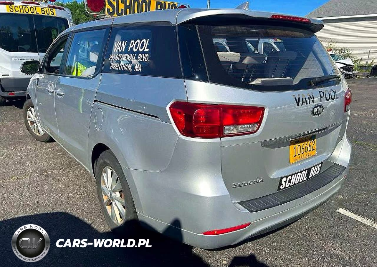 2017 Kia Sedona L VIN:KNDMA5C18H6259666 - 3