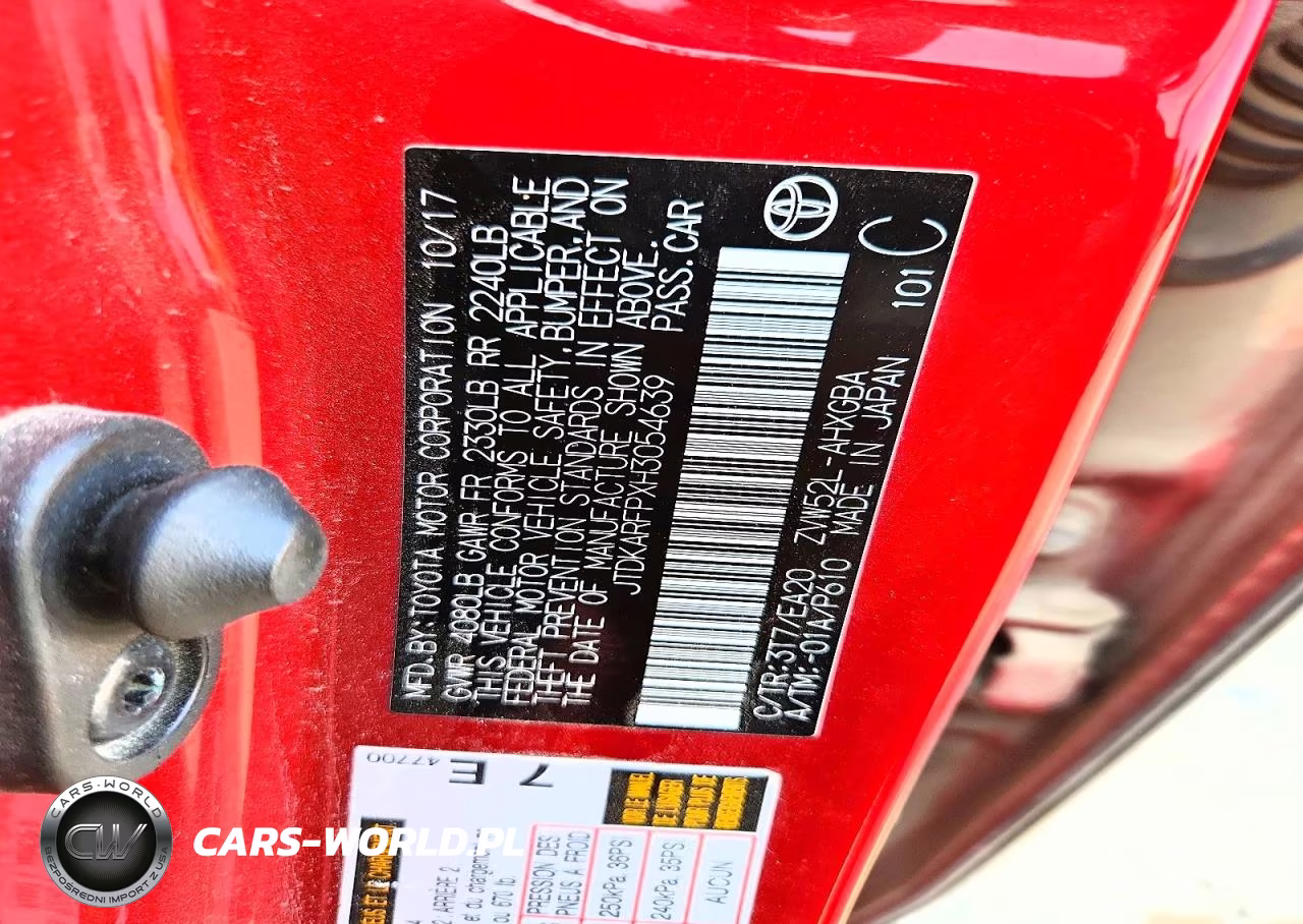 2017 Toyota Prius Prime Advanced VIN:JTDKARFPXH3054639 - 13