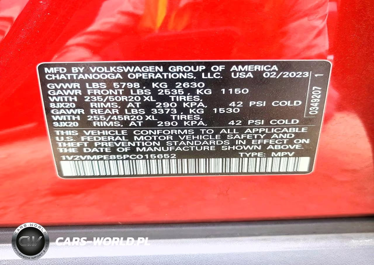 2023 Volkswagen Id.4 Pro S VIN:1V2VMPE85PC015652 - 14