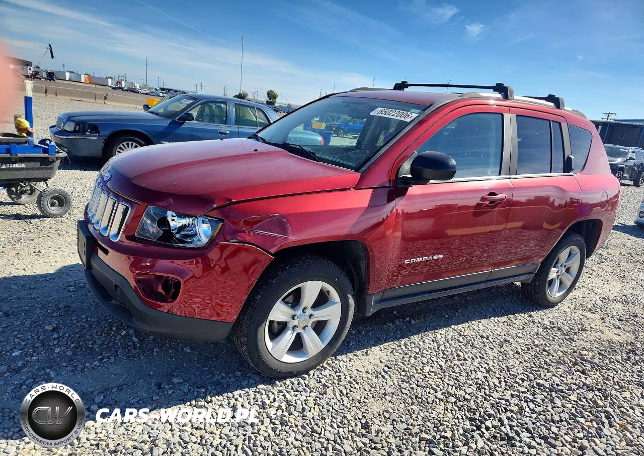 2015 Jeep Compass Sport VIN:1C4NJDBBXFD282707 - 1