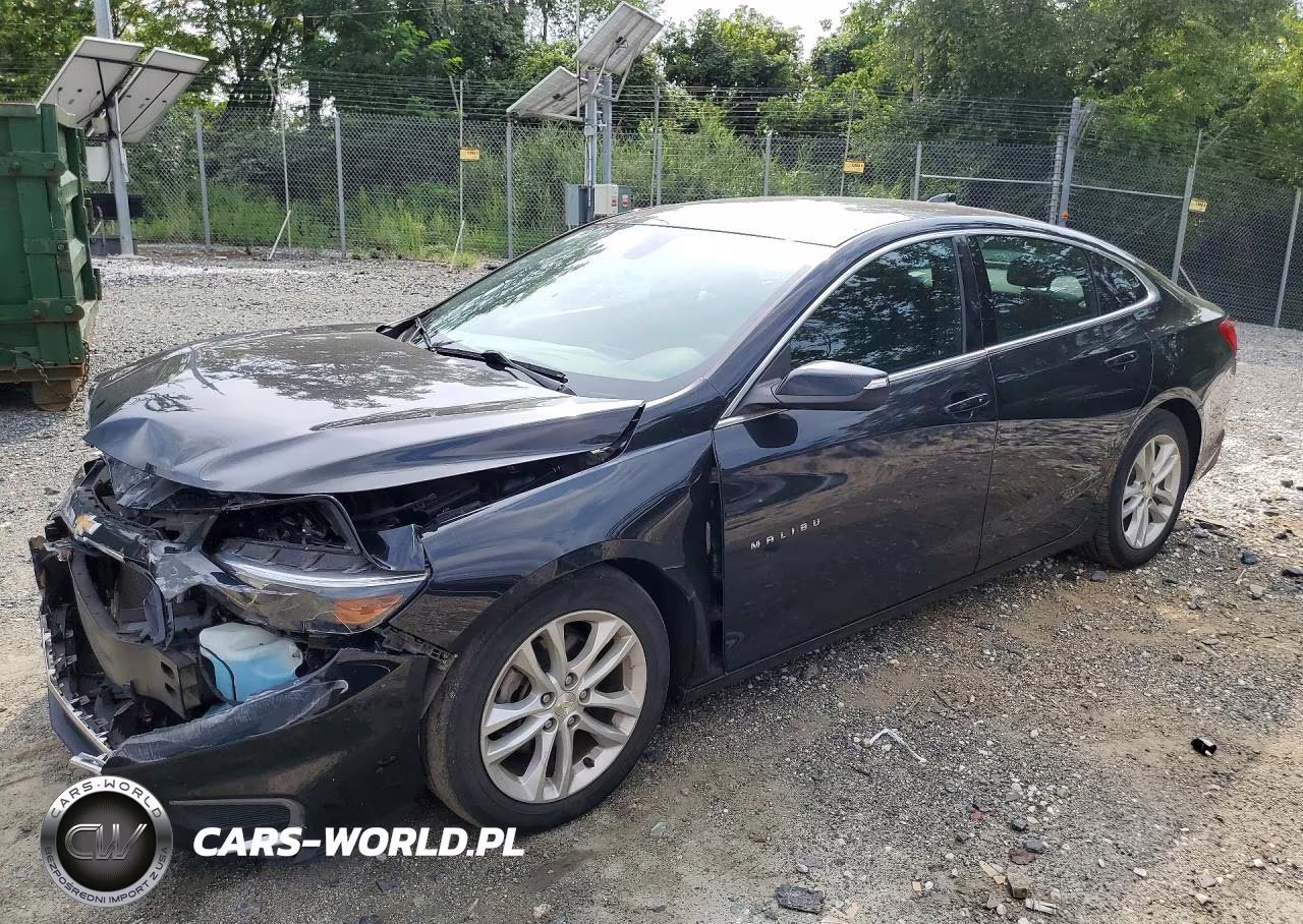 2017 Chevrolet Malibu Lt VIN:1G1ZE5ST3HF127338 - 1