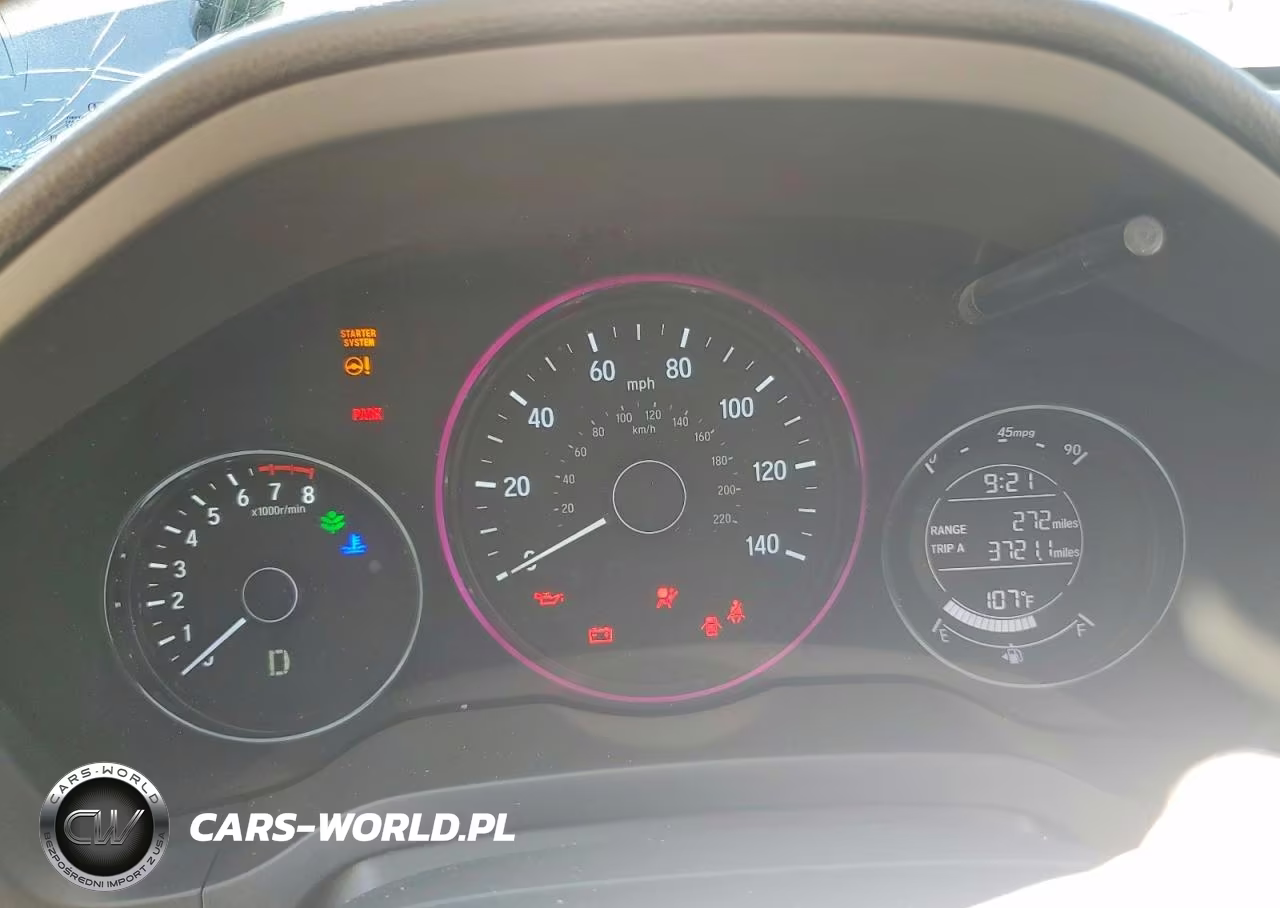 2017 Honda Hr-V Ex VIN:3CZRU5H54HM710188 - 9
