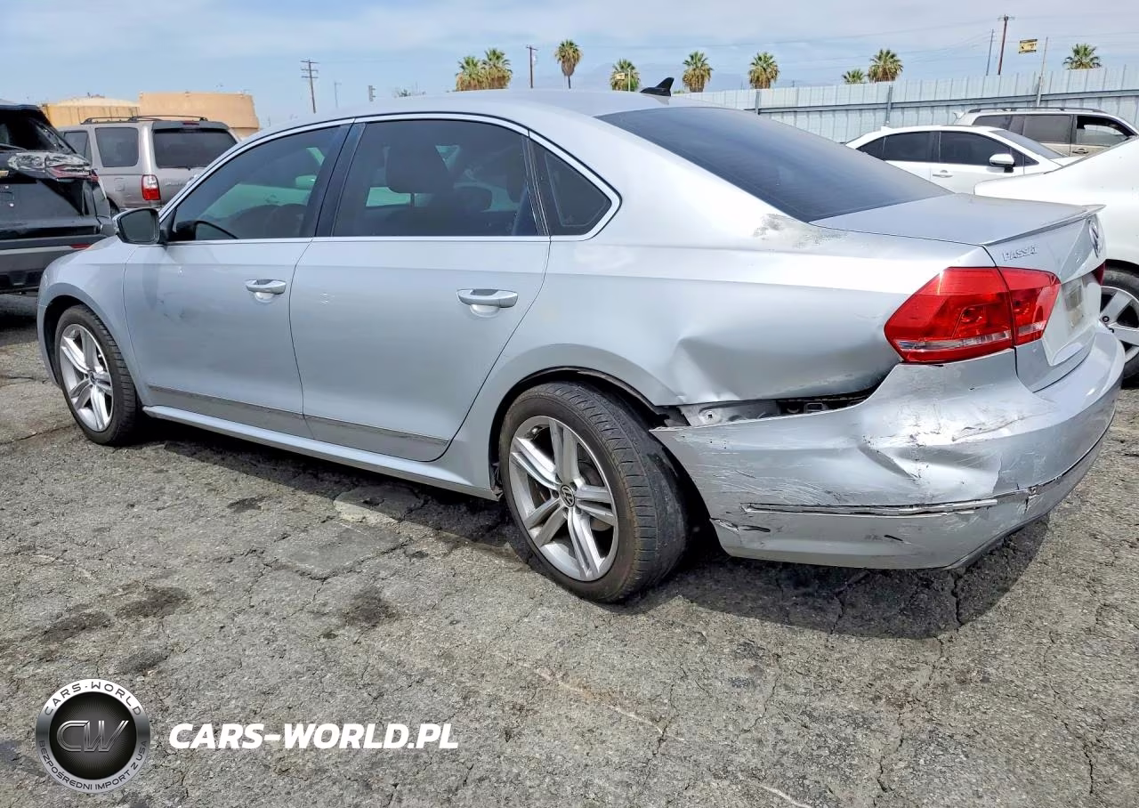 2015 Volkswagen Passat 4D 2Wd VIN:1VWCV7A39FC063327 - 2