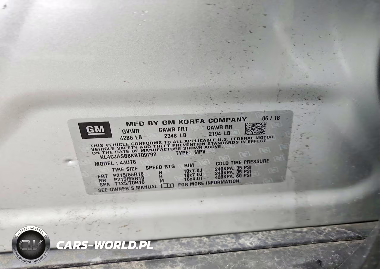 2019 Buick Encore Preferred VIN:KL4CJASB8KB709792 - 13