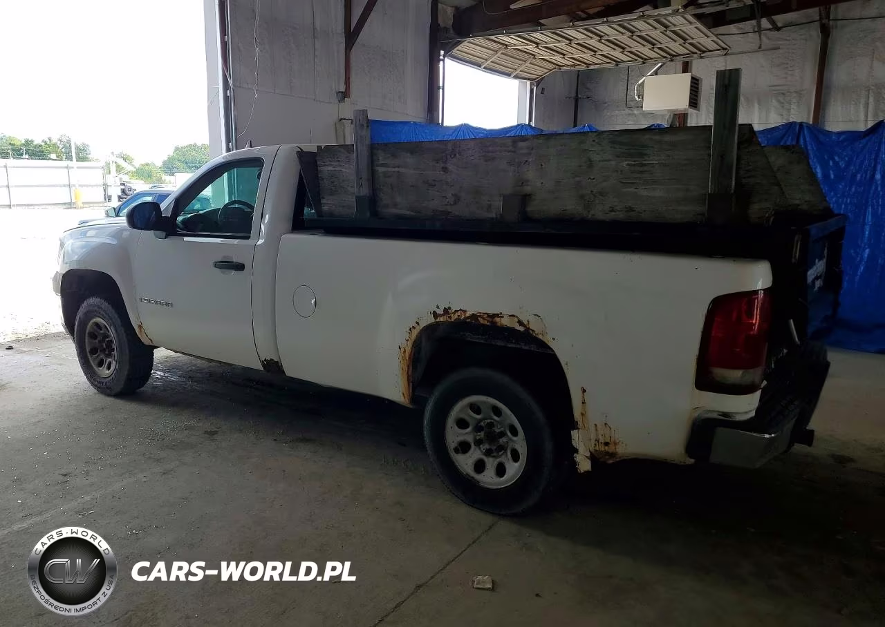 2008 GMC Sierra Sl VIN:1GTEC14X28Z287651 - 2