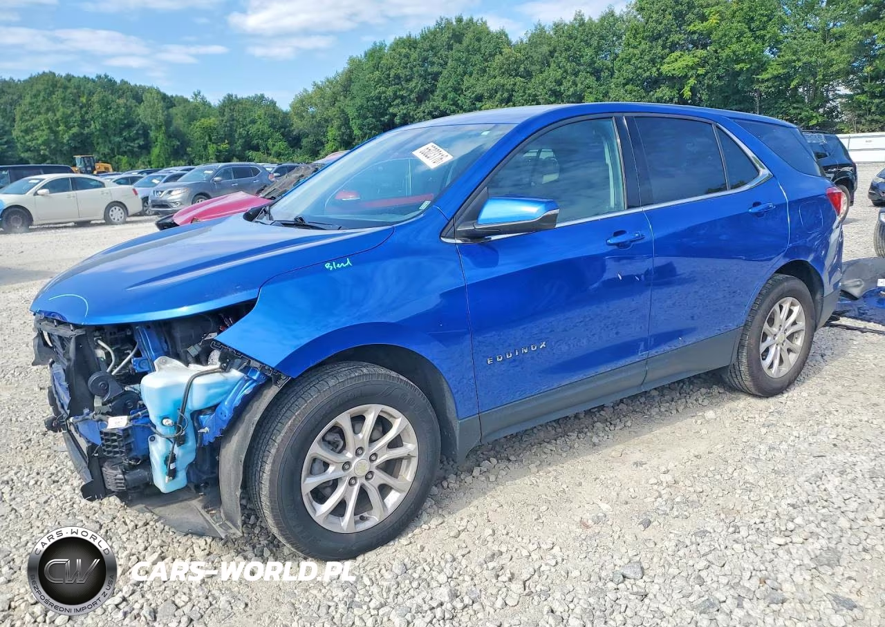 2019 Chevrolet Equinox Lt VIN:3GNAXUEV3KS584862 - 1