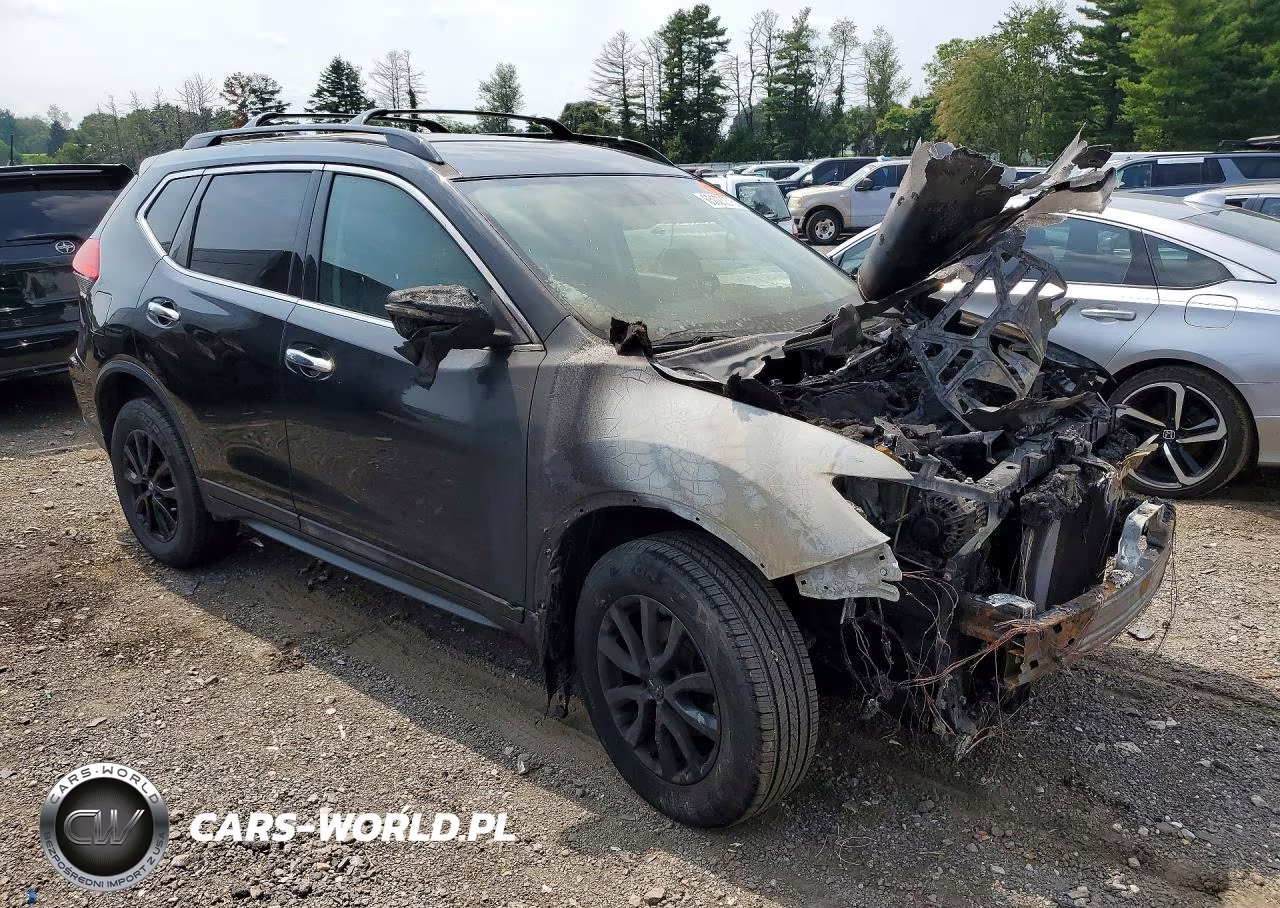 2017 Nissan Rogue Sv VIN:5N1AT2MV7HC820322 - 4