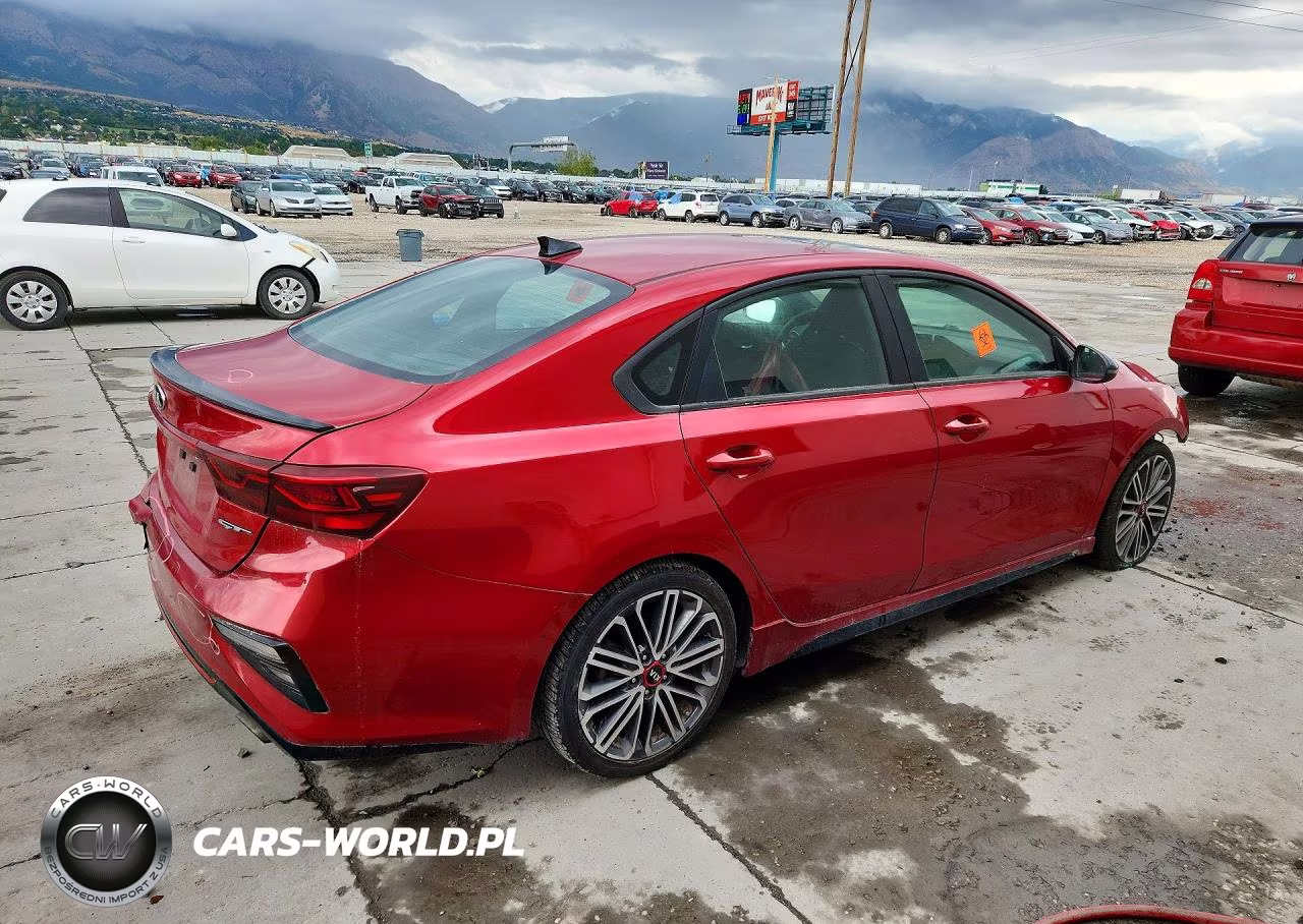 2021 Kia Forte Gt VIN:3KPF44ACXME314203 - 3