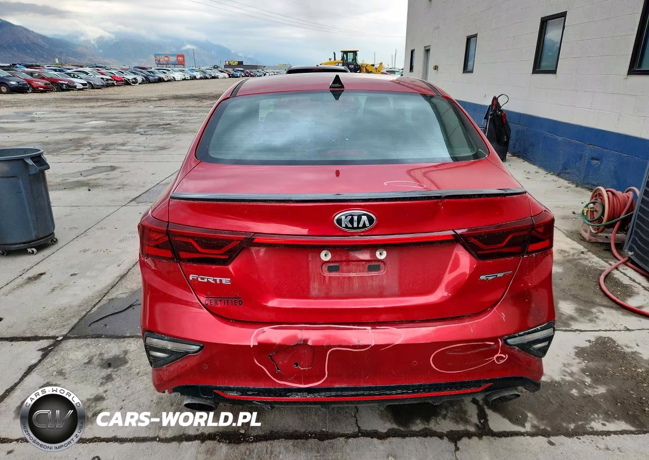 2021 Kia Forte Gt VIN:3KPF44ACXME314203 - 6