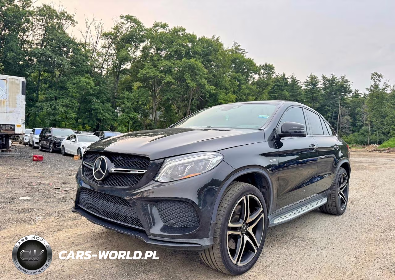 2019 Mercedes-Benz Gle Coupe 43 Amg VIN:4JGED6EB2KA140051 - 2