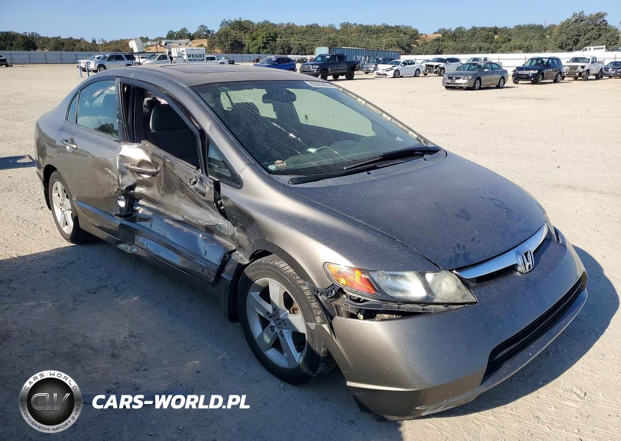 2007 Honda Civic Ex VIN:JHMFA16857S007632 - 4