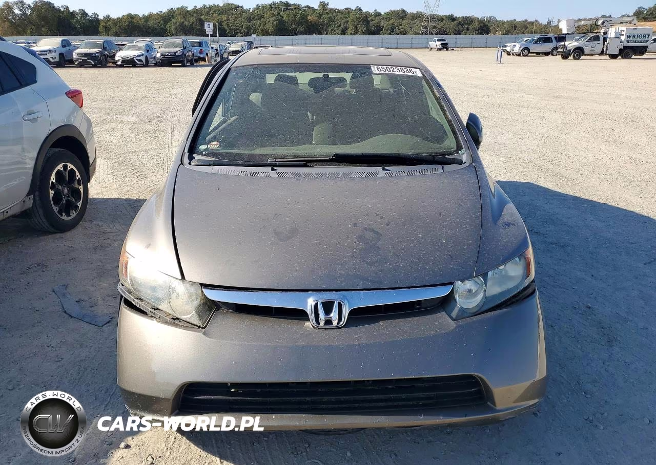 2007 Honda Civic Ex VIN:JHMFA16857S007632 - 5