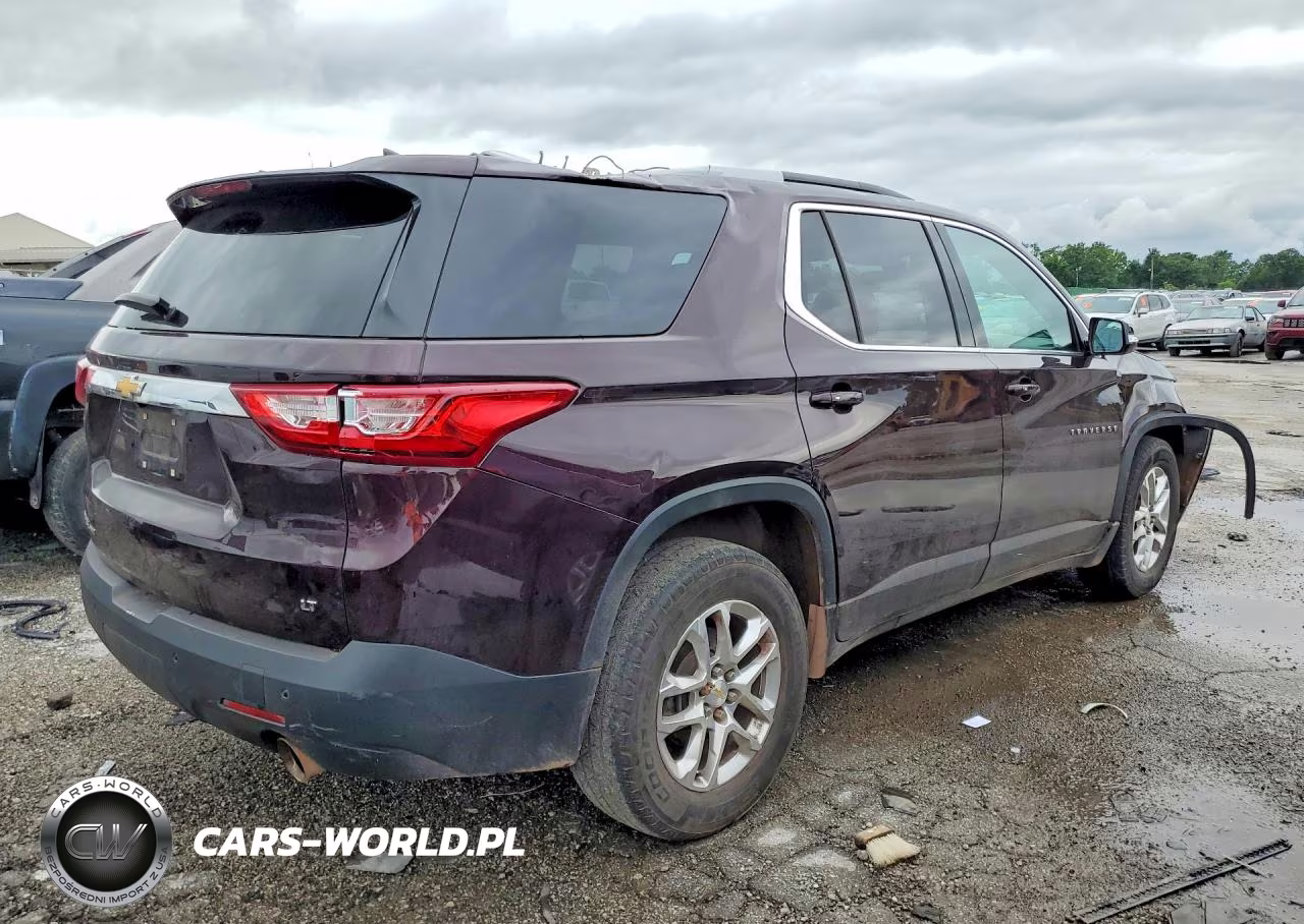 2018 Chevrolet Traverse Lt VIN:1GNEVGKW9JJ167185 - 3