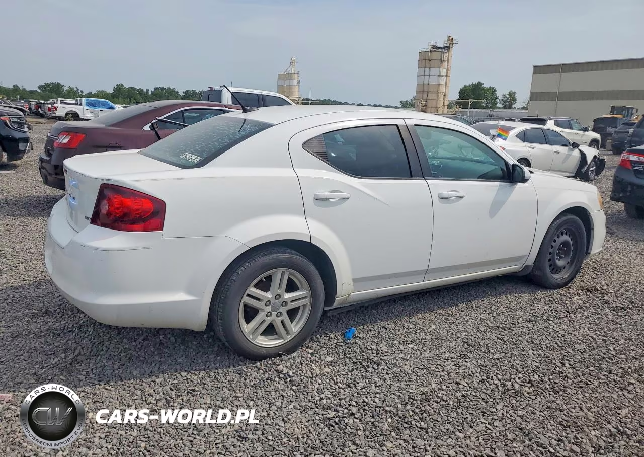 2014 Dodge Avenger Sxt VIN:1C3CDZCB6EN233110 - 3